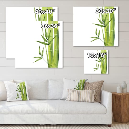 Designart - Bamboo Branches In The Forest V